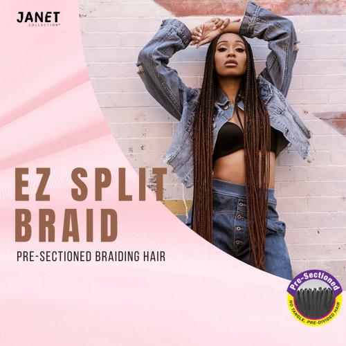 ヘアライズ ブースト3 Janet Collection Braids Pre-Sectioned Nala Tress 3X EZ Split Pre