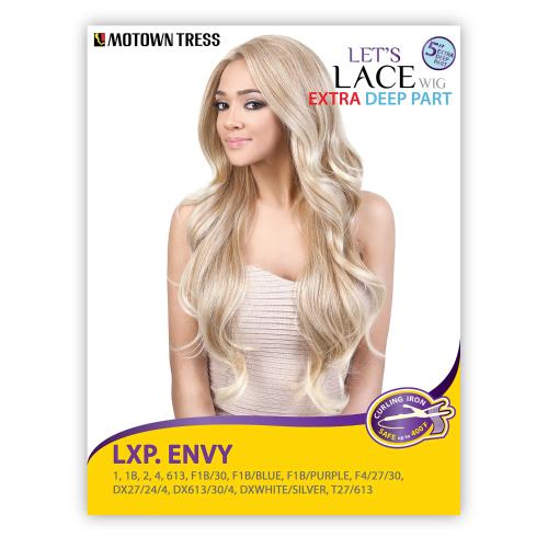 Motown Tress Synthetic Hair Lace Front Wig Extra Deep Part Lace