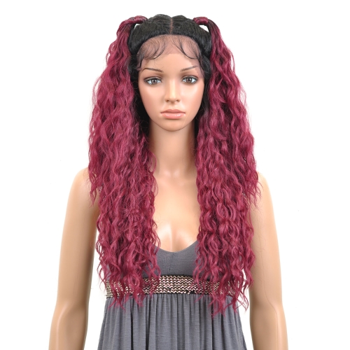 SIS Zury Sis Synthetic Hair Lace Front Wig Twin Part BYD TP-LACE