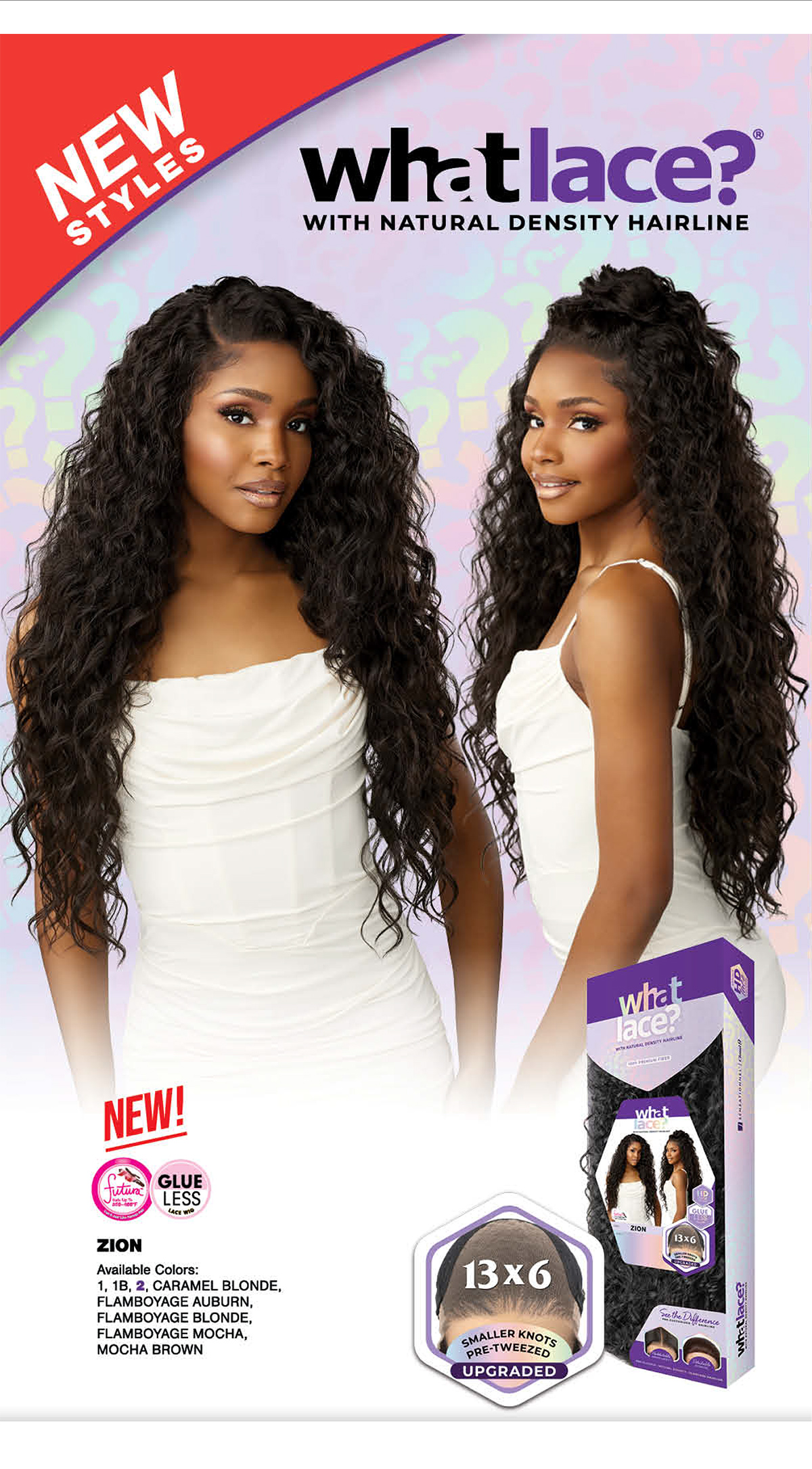 Sensationnel HD Lace Front Wig Cloud 9 What Lace Glueless 13X6