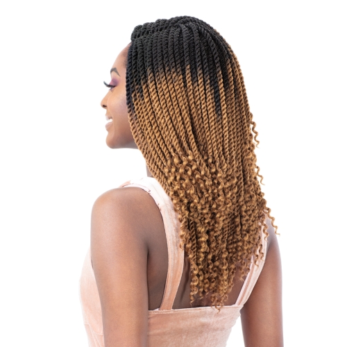 TESARAN 25g ３個 FreeTress Crochet Braids 3X Gorgeous Twist 12