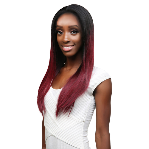ブランデー4本セット Outre Synthetic Hair Lace Front Wig 4Way Part Swiss X Vixen