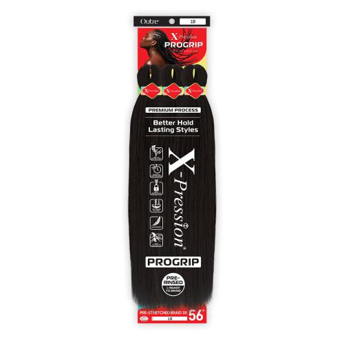 Outre Crochet Braids X-Pression Progrip 3X Pre Stretched Braid 56