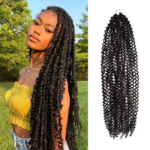Authentic Synthetic Hair Crochet Braids 6X Value Pack Water Wave