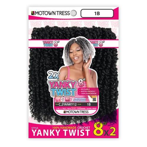 Motown Tress Crochet Braids 2X Yanky Twist 8