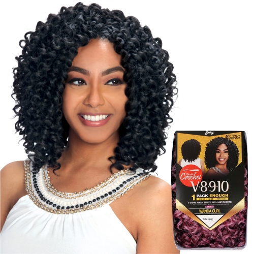 Zury Synthetic Hair Crochet Braids V8.9.10 Wanda Curl (1Pack