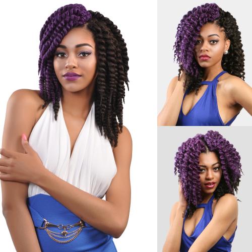 Authentic Synthetic Hair Crochet Braids 6X Value Pack Double Jumbo