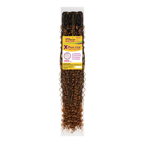 Janet Collection Human Hair Blend Weave Encore La Vie X-Pert 3XB
