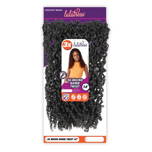Sensationnel Crochet Braids Lulutress 3X Pre-Looped Micro Bomb