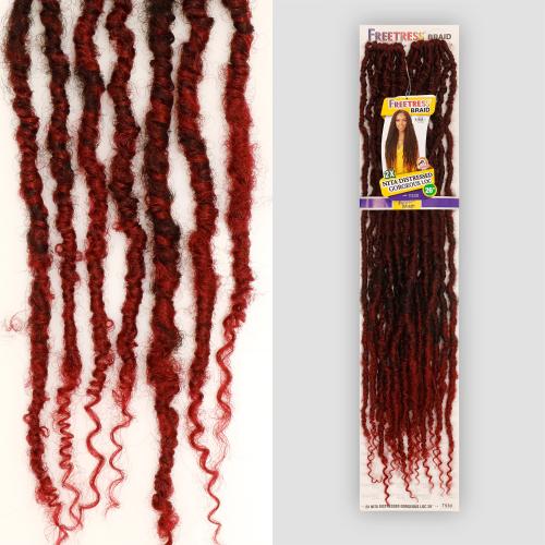 FreeTress Crochet Braids 2X Nita Distressed Gorgeous Loc 26