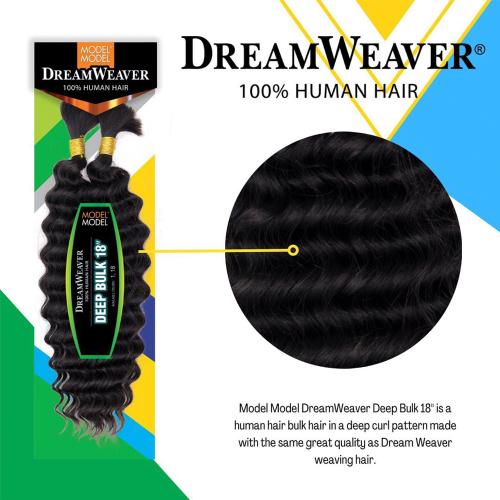 Human Hair Braids ModelModel Dream Weaver Deep Bulk 18